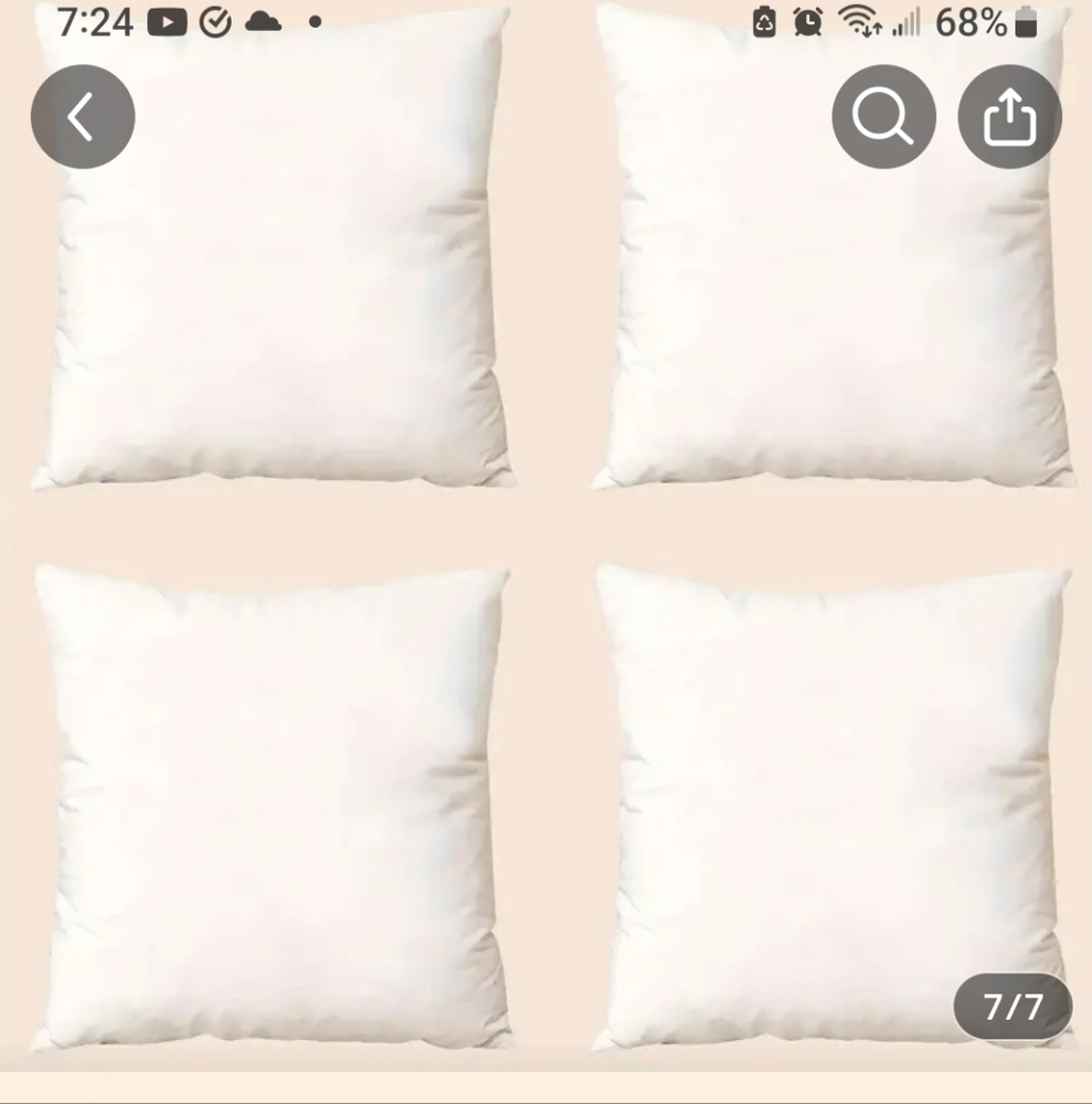 💥Free w/ Purchase💥                      NIB Couch Pillow Cases